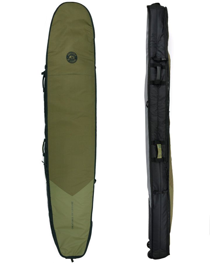 Creatures of Leisure Hardwear Longboard 2-3 Wheely surfboard travel bag